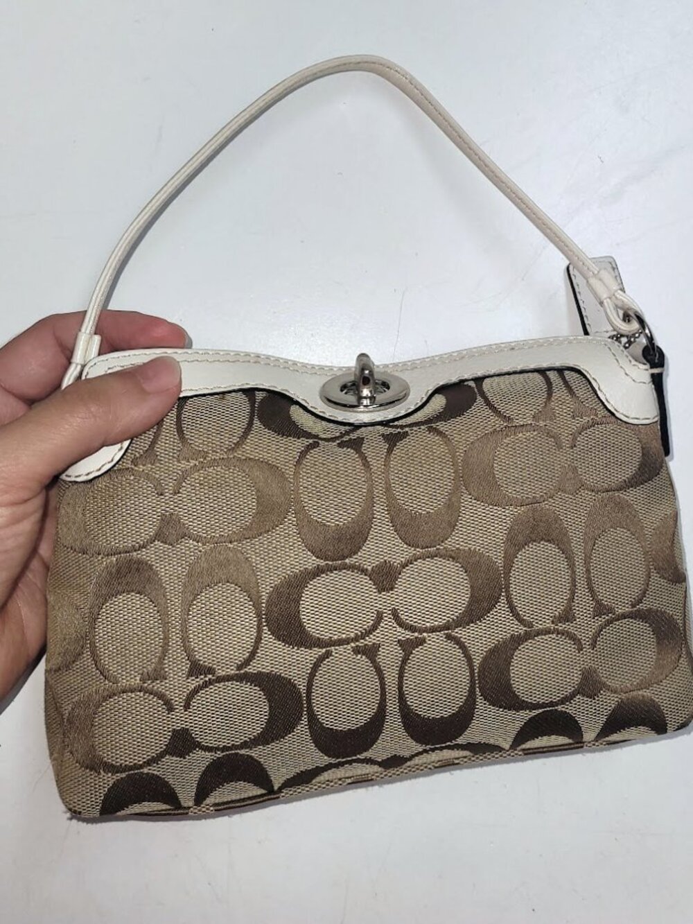 Mini COACH signature bag